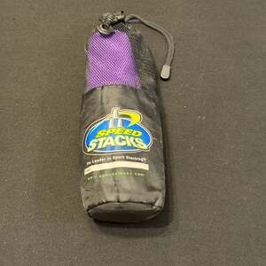 Speed Stacks Official WSSA Competition Stacking Cups 12-Pack Purple with Bag